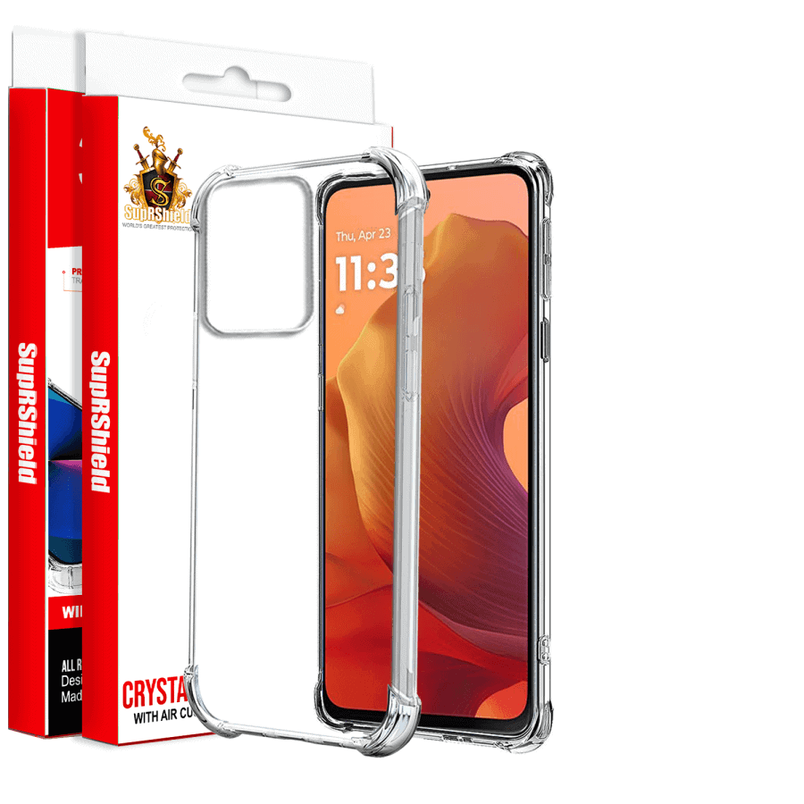 For Motorola Moto G15 4G SupRShield Clear Case Shockproof Heavy Duty Gel Air Cushion Cover For Motorola Moto G15 4G SupRShield Clear Case Shockproof Heavy Duty Gel Air Cushion Cover